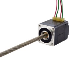 NEMA 8 Non-Captive Acme Linearaktuator Schrittmotor 8N11S0504SC5-150RS Linearhub 1mm Hublänge 150mm