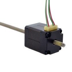 NEMA 8 Non-Captive Acme Linearaktuator Schrittmotor 8N11S0504SC5-150RS Linearhub 1mm Hublänge 150mm