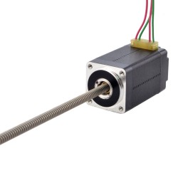 NEMA 8 Non-Captive Acme Linearaktuator Schrittmotor 8N15S0504SC5-150RS Linearhub 1mm Hublänge 150mm