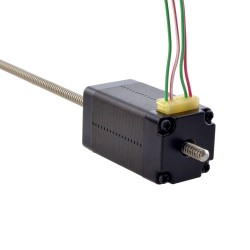 NEMA 8 Non-Captive Acme Linearaktuator Schrittmotor 8N15S0504SC5-150RS Linearhub 1mm Hublänge 150mm