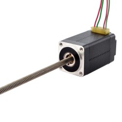 NEMA 8 Non-Captive Acme Linearaktuator Schrittmotor 8N15S0504DC5-150RS Linearhub 4mm Hublänge 150mm