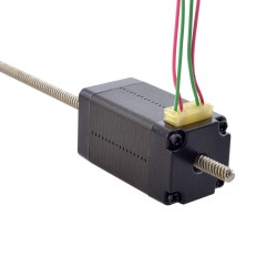 NEMA 8 Non-Captive Acme Linearaktuator Schrittmotor 8N15S0504DC5-150RS Linearhub 4mm Hublänge 150mm