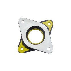 NEMA 17 Schrittmotor Vibrationsdämpfer aus Stahl und Gummi mit 4 M3-Schrauben