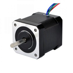 Nema 17 Schrittmotor Vollständiger D-Cut Welle 17HS19-2004S2 59Ncm 4 Drähte mit 1m Kabel und Stecker