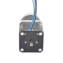 Nema 17 Doppelwellen Getriebe Schrittmotor L=39mm mit Untersetzung 10:1 Planetengetriebe
