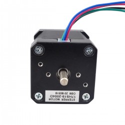 Nema 17 Doppelwellen Schrittmotor 17HS19-2004D 59Ncm 4 Drähte 2A 2,8v