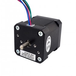 Nema 17 Doppelwellen Schrittmotor 17HS19-2004D 59Ncm 4 Drähte 2A 2,8v