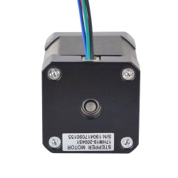 Nema 17 Schrittmotor Vollständiger D-Cut Welle 17HM19-2004S1 0,9 Grad 46 Ncm 2,9V 4 Drähte