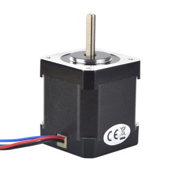 Nema 17 Schrittmotor Vollständiger D-Cut Welle 17HM19-2004S1 0,9 Grad 46 Ncm 2,9V 4 Drähte