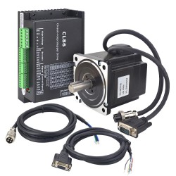 Nema 34 Closed Loop Schrittmotor Kit 1-CL86-P45 TP Series 4,5Nm mit Treiber und Kabel