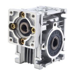 15:1 Nema 23 Schneckengetriebe NMRV30-G15-D9 Eingangswellendurchmesser max. 9 mm, 18 Nm
