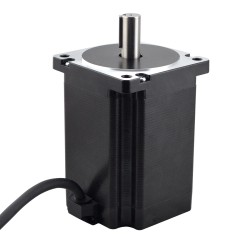 S Serie Nema 34 Schrittmotor 34HS46-6004S1 14mm Passfederwelle 8,5Nm mit 1m Kabel