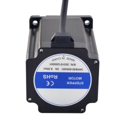 S Serie Nema 34 Schrittmotor 34HS46-6004S1 14mm Passfederwelle 8,5Nm mit 1m Kabel