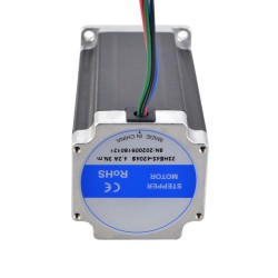 E-Serie Nema 23 Schrittmotor 23HE45-4204S 4 Drähte 1,8Grad 3,0Nm 4,2A