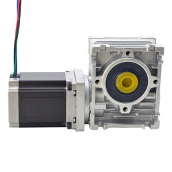 Nema 23 Schneckengetriebe Schrittmotor 23HS45-4204S-RV30-G7.5 L=113mm mit 7.5:1 Schneckengetriebebox