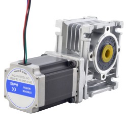 Nema 23 Schneckengetriebe Schrittmotor 23HS45-4204S-RV30-G7.5 L=113mm mit 7.5:1 Schneckengetriebebox