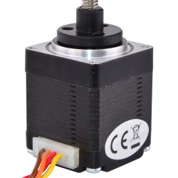 Nema 11 External Trapezspindel Linear Schrittmotor 11LS13-0754E-100B Linearhub 2mm 8,0Ncm