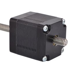 Nema 11 Non-Captive Linearaktuatoren Schrittmotor 11LS13-0754N-100B Linearhub 4,877m Hublänge 100mm