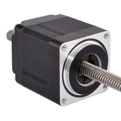 Nema 11 Non-Captive Linearaktuatoren Schrittmotor 11LS13-0754N-100B Linearhub 4,877m Hublänge 100mm