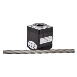 Nema 11 Non-Captive Linearaktuatoren Schrittmotor 11LS13-0754N-100B Linearhub 4,877m Hublänge 100mm