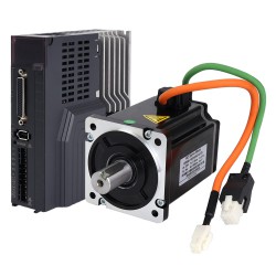 1000W AC Servomotor mit Steuerung Set E6-RS1000H2A2-M17S 3000U/min 3,18Nm 17-Bit-Encoder IP65