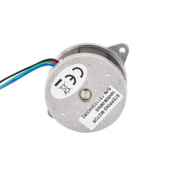 Nema 14 (Φ36x20mm) Runder Schrittmotor 14HR08-0654S 4,6V 0,9 Grad 8,5Ncm 4 Drähte