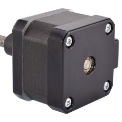 Nema 17 External Linearaktuatoren 17LS13-0404E-100D Linearhub 2mm Hublänge 100mm 26Ncm