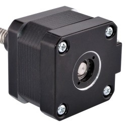 Nema 17 External Linearaktuatoren 17LS13-0404E-150G Linearhub 8mm Hublänge 150mm 26Ncm