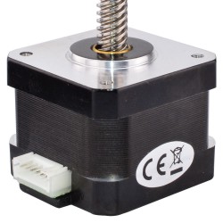Nema 17 Non Captive Linearaktuatoren 17LS13-0404N-150G Linearhub 8mm Hublänge 150mm 26Ncm