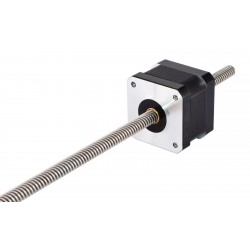 Nema 17 Non Captive Linearaktuatoren Schrittmotor 17LS13-0404N-320G Linearhub 8mm Hublänge 320mm 26Ncm