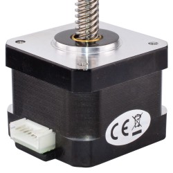Nema 17 Non Captive Linearaktuatoren Schrittmotor 17LS13-0404N-320G Linearhub 8mm Hublänge 320mm 26Ncm