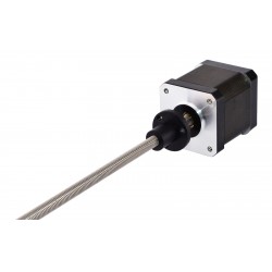 Nema 17 External Linearaktuatoren 17LS19-1684E-300D Linearhub 2mm Hublänge 300mm 44Ncm