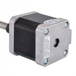 Nema 17 External Linear Schrittmotor 17LS19-1684E-300G Linearhub 8mm Hublänge 300mm 44Ncm