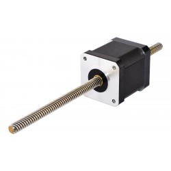 Nema 17 Non Captive Linearaktuatoren Schrittmotor 17LS19-1684N-200G Linearhub 8mm Hublänge 200mm 44Ncm