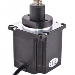 Nema 23 External Linear Schrittmotor 23LS22-2004E-150T Linearhub 2mm Hublänge 250mm 1,2Nm