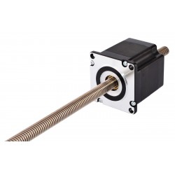 Nema 23 Non Captive Linearaktuatoren 23LS22-2004N-150T Linearhub 2mm Hublänge 150mm 1,2Nm