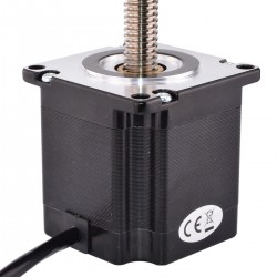 Nema 23 Non Captive Linearaktuatoren 23LS22-2004N-250T Linearhub 2mm Hublänge 250mm 1,2Nm