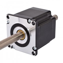 Nema 23 Non Captive Linearaktuatoren 23LS22-2004N-250T Linearhub 2mm Hublänge 250mm 1,2Nm
