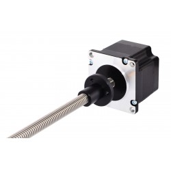 Nema 23 Non Captive Linearaktuatoren 23LS18-2004E-200N 2A Linearhub 2mm Hublänge 200mm 0,7Nm