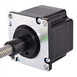 Nema 23 Non Captive Linearaktuatoren 23LS18-2004E-200N 2A Linearhub 2mm Hublänge 200mm 0,7Nm