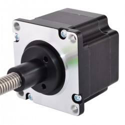 Nema 23 Non Captive Linearaktuatoren 23LS18-2004E-300N 2A Linearhub 2mm Hublänge 300mm 0,7Nm