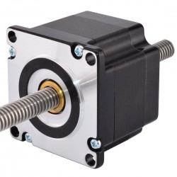 Nema 23 Non Captive Linearaktuatoren 23LS18-2004N-300N Linearhub 2mm Hublänge 300mm 0,7Nm