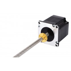 Nema 23 External Trapezspindel Linear Schrittmotor 23LS22-3004E-150G Linearhub 8mm Hublänge 150mm 1,3Nm