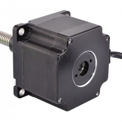 Nema 23 External Trapezspindel Linear Schrittmotor 23LS22-3004E-150G Linearhub 8mm Hublänge 150mm 1,3Nm