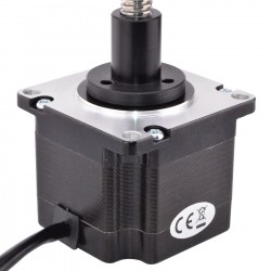 Nema 23 External Trapezspindel Linear Schrittmotor 23LS22-3004E-150G Linearhub 8mm Hublänge 150mm 1,3Nm