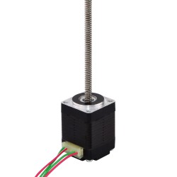 Nema 8 Non Captive Linear Schrittmotor 8LS11-0244AD-150N Linearhub 4mm Hublänge 150mm