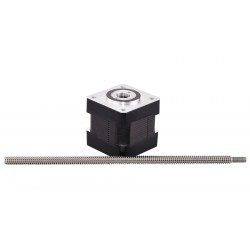 Nema 14 Non Captive Schrittmotor 14LS13-0574Q-150N Linearhub 4,877mm Hublänge 150mm