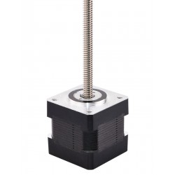 Nema 14 Non Captive Schrittmotor 14LS13-0574Q-150N Linearhub 4,877mm Hublänge 150mm
