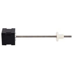 Nema 14 External Linear Schrittmotor Aktuator 14LS13-0574J-150E Linearhub 2,438mm Hublänge 150mm
