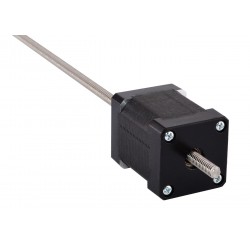 Nema 14 Non Captive Linear Schrittmotor 14LS17-09149-250N Linearhub 1,27mm Hublänge 250mm